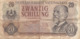 20 SCHILLING BANKNOTE ÖSTERREICH 1956? Umlaufschein - Austria