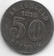 Notgeld Elberfeld 50 Pfennig 1918 Fe  3605.7 / F 111.6A/e - Autres & Non Classés