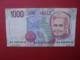 ITALIE 1000 LIRE 1990 CIRCULER (B.5) - 1000 Lire