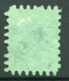 FINLAND 1867 8 P.. Black/green Roulette II, Used. Michel 6Bx - Usados