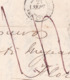 Delcampe - 1857 - Lettre Pliée Avec Correspondance En Italien De London, GB Vers Firenze, Italie - VIA Calais Et Paris, France - Postmark Collection