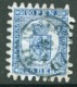 FINLAND 1866 20 P.. Deep Blue/blue Roulette III, Used. Michel 8 Cx - Used Stamps