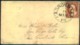 1851 Ca., 3 Cent Washington Imperforated On Small Cover From CARBONDALE. - Minéraux