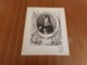 Dessin " Portrait De Anne Hilarion Costentin De Tourville " (28 X 23 Cm ) - Estampes & Gravures