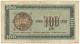 100 LIRE BANCA PER L'ECONOMIA ISTRIA FIUME LITTORALE SLOVENO 1945 BB- - Occupation Alliés Seconde Guerre Mondiale