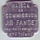 Monnaie De Nécessité - LOIRE 42 - St Etienne - Maison De Commission J.B Fanget - 5F - Monétaires / De Nécessité