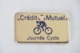 Pin's - Cyclisme Vélo Avec La Banque Du Crédit Mutuel - Cyclisme