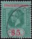 Straits Settlements   .   SG     .    212  (2 Scans)       .      O         .     Cancelled      .   /    .  Gebruikt - Straits Settlements