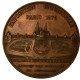France, Médaille, Exposition Universelle De Paris, Trocadéro, 1878, Oudiné - Other & Unclassified