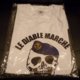 TROUPES DE MARINE : TEE SHIRT LE DIABLE MARCHE AVEC NOUS DES TROUPES DE MARINE  ,TAILLE  XL ,  NEUF VOIR PHOTO ( J'ai Qu - Equipement