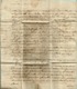 Brief Met Inhoud 28/07/1810,griffe 94 / BRUXELLES (Herlant 42 : 40x10 Mm) Naar Dijon - 1794-1814 (Période Française)