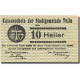 Billet, Autriche, Tulln, 10 Heller, Valeur Faciale, 1920 SUP Mehl:FS 1083I.4 - Autriche