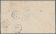 Baden - Ganzsachen: 1863, Ganzsachenumschlag 3 Kr. Rosa Mit 2x 1 Kr. Schwarz Und Nachnahme-Vordruck - Sonstige & Ohne Zuordnung