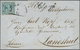 Bayern - Marken Und Briefe: 1849, Ziffern 3 Kr. Preußischblau In Type I Allseits Breitrandig Auf Kab - Other & Unclassified