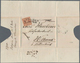 Bayern - Marken Und Briefe: 1849, Ziffern 6 Kr. Braunorange In Type I (unterbrochener Ziffernkreis) - Other & Unclassified