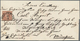 Bayern - Marken Und Briefe: 1849, Ziffern 6 Kr. Braunorange In Type I (unterbrochener Ziffernkreis) - Autres & Non Classés