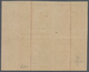 Bayern - Marken Und Briefe: 1862, Ziffern 1 Kr. Orangegelb In Type 1 Als VIERERBLOCK Mit Rechtem Ran - Altri & Non Classificati