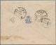 Bayern - Marken Und Briefe: 1870, Wappen 7 Kr. Blau + 3 Kr. Rosa Beide WZ X Auf Brief Von München Na - Altri & Non Classificati