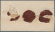 Bayern - Marken Und Briefe: 1870 Wappen 18 Kr. B-Farbe Dunkelziegelrot WZ X Als WERTBRIEF-EINZELFRAN - Sonstige & Ohne Zuordnung