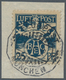 Bayern - Marken Und Briefe: 1912, Halbamtliche Flugpostmarke 25 Pf. Auf Briefstück Mit Stempel "MÜNC - Sonstige & Ohne Zuordnung