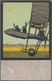 Bayern - Marken Und Briefe: 1912, 25 Pf Halbamtliche Flugpostmarke MiF Mit 5 Pf Ludwig III Auf Bildp - Sonstige & Ohne Zuordnung