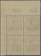 Bayern - Marken Und Briefe: 1919, 3 Pf Schwarzbraun Aufdruckwert Im 4er-Block Aus Der Rechten Oberen - Altri & Non Classificati