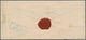 Oldenburg - Marken Und Briefe: 1852 1/30 Th Farbfrisch Vollrandig Auf Prägezierbrief, Blauer Rahmen - Oldenburg