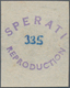 Oldenburg - Marken Und Briefe: 1859, 1/3 Groschen Schwarz/grün, Sperati-Fälschung Mit Teilstempel BR - Oldenburg