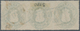 Oldenburg - Marken Und Briefe: 1862, ⅓ Gr. Grün, Farbfrischer Waagerecher 3er-Streifen In Gutem Durc - Oldenburg