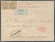 Preußen - Marken Und Briefe: 1861, 3 Sgr Ockerbraun Im Paar Entwertet Mit Blauem Ra3 BERLIN P-E 7. A - Sonstige & Ohne Zuordnung
