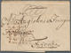 Sachsen - Vorphilatelie: 1732, "LEIPZIG" Sehr Früher Auslandsbrief Nach Italien, Handschr. "p. Adres - [Voorlopers