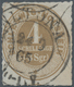 Schleswig-Holstein - Marken Und Briefe: 1865, 4 Schilling Ockerbraun, Sauber Durchstochen, Gestempel - Altri & Non Classificati