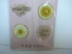 AZZARO : " WANTED GIRL" CARTE  4 DOMINGS  PARFUMES      LIRE ET VOIR !! - Miniatures Womens' Fragrances (without Box)