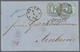 Thurn & Taxis - Marken Und Briefe: 1866, 12-Kreuzer Frankatur (Gesamttaxe), Bestehend Aus 6 Kr. Blau - Altri & Non Classificati