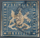 Württemberg - Marken Und Briefe: 1857, Wappen 18 Kr. Hellblau Ohne Seidenfaden, Links Oben/unten Kna - Altri & Non Classificati