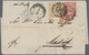 Delcampe - Norddeutscher Bund - Marken Und Briefe: 1871, 2 Gr. Blau Im Dreierstreifen Auf Brief Ab Hückeswagen - Andere & Zonder Classificatie