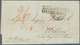 Transatlantikmail: 1837 Two Stampless Covers From New York To Wohlen, Switzerland Via France, From T - Andere-Europa