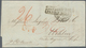 Transatlantikmail: 1837 Two Stampless Covers From New York To Wohlen, Switzerland Via France, From T - Altri - Europa