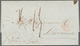 Transatlantikmail: 1841, Folded Letter From NEW YORK Via Le Havre To Bordeaux. Red Oval "FORWARDED T - Andere-Europa