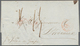 Transatlantikmail: 1841, Folded Letter From NEW YORK Via Le Havre To Bordeaux. Red Oval "FORWARDED T - Altri - Europa
