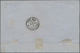Deutsches Reich - Brustschild: 1872, Kleiner Schild ¼ Gr. Hellviolett Und Großer Schild ½ Gr Orange - Brieven En Documenten