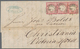 Deutsches Reich - Brustschild: 1872, Brief Mit Hufeisenstempel "LÜBECK 19/1 72" (Spalink 22-2) Frank - Storia Postale