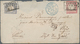 Deutsches Reich - Brustschild: 1872, Kleiner Schild 1 Gr Rot + 2 Gr. Blau Auf Couvert Mit Ra3 "BERLI - Storia Postale