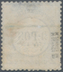 Deutsches Reich - Brustschild: 1872 Kleiner Schild 2 Gr Blau Mit Blauem Ra3 "K:PR:FELD-POST-RELAIS N - Storia Postale