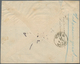 Deutsches Reich - Brustschild: 1872, Kl. Schild 1 Kr. Hellgrün Und Gr. Schild 3x 3 Kr Rot Auf Charge - Storia Postale