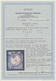 Deutsches Reich - Brustschild: 1872, Kl. Schild 7 Kr. Blau Mit Sehr Seltenem Taxis-K2 "MAINZ 20 5"-N - Storia Postale