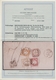 Deutsches Reich - Brustschild: 1872, Innendienst 10 Gr.+¼Gr.+½Gr.+1Gr.+5Gr. BRUSTSCHILD-FÜNF-FARBEN- - Storia Postale