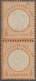 Deutsches Reich - Brustschild: 1872 Kleiner Schild ½ Gr. Farbänderung Orange Im POSTFRISCHEN PAAR Be - Storia Postale