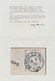 Deutsches Reich - Brustschild: 1872, Großer Schild ½ Gr. Orange Mit Doppelprägung Des Mittelstückes - Storia Postale