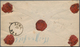 Deutsches Reich - Brustschild: 1872, Großer Schild GA-Umschlag 1 Gr. Mit ½ Gr. Und 1 Gr. Als Wertbri - Brieven En Documenten